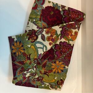 World Market Curtain Panel 48x84 Boho Floral RETIRED pattern